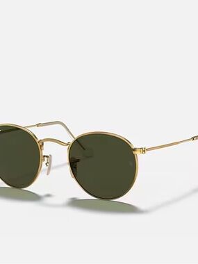 Ray-Ban Gold Frame Sunglasses